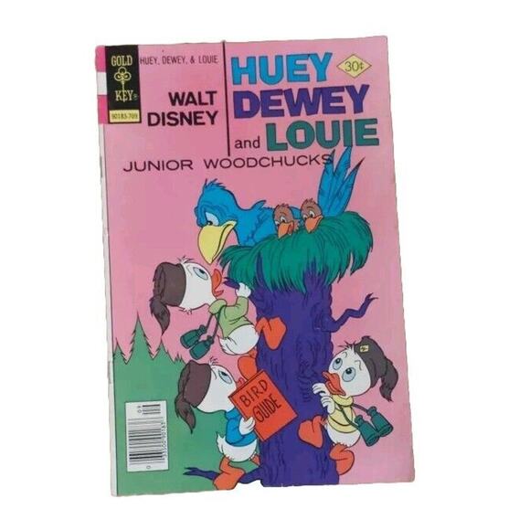 Lot Of 3 Walt Disney Huey, Dewey, And Louie Comic Books, Gold Key, Whitman... - Picture 3 of 5